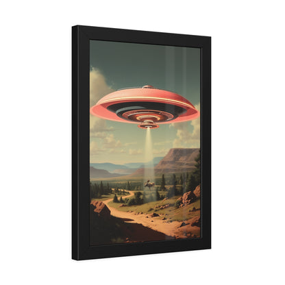 Moose Abduction Wall Print