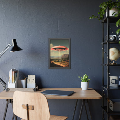 Moose Abduction Wall Print